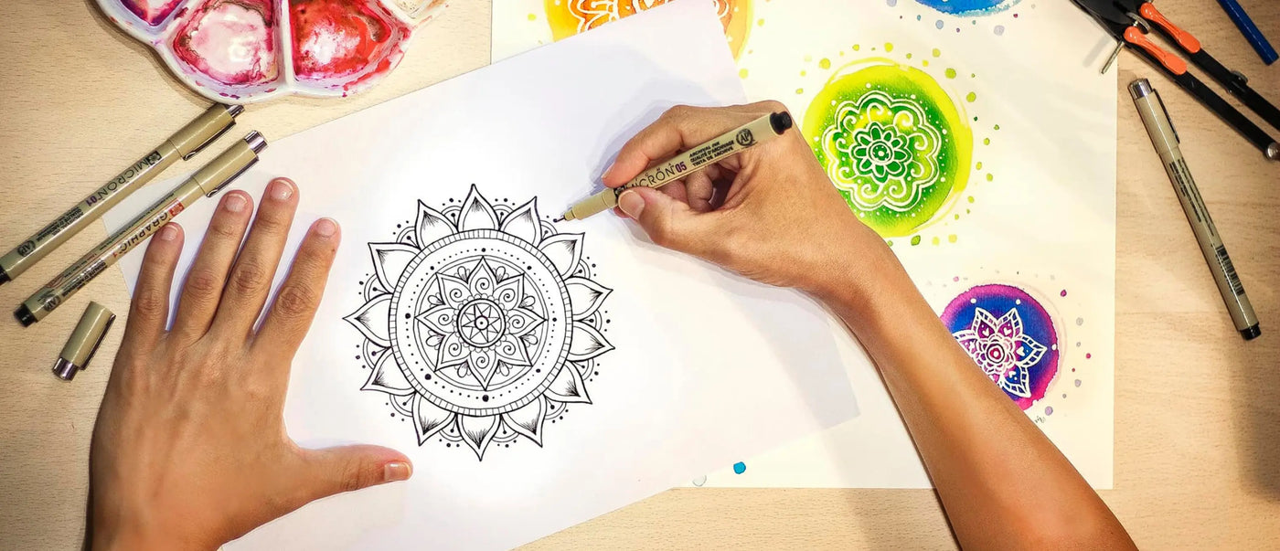 Las Mandalas: Qué son, beneficios y qué necesitas para pintarlas.
