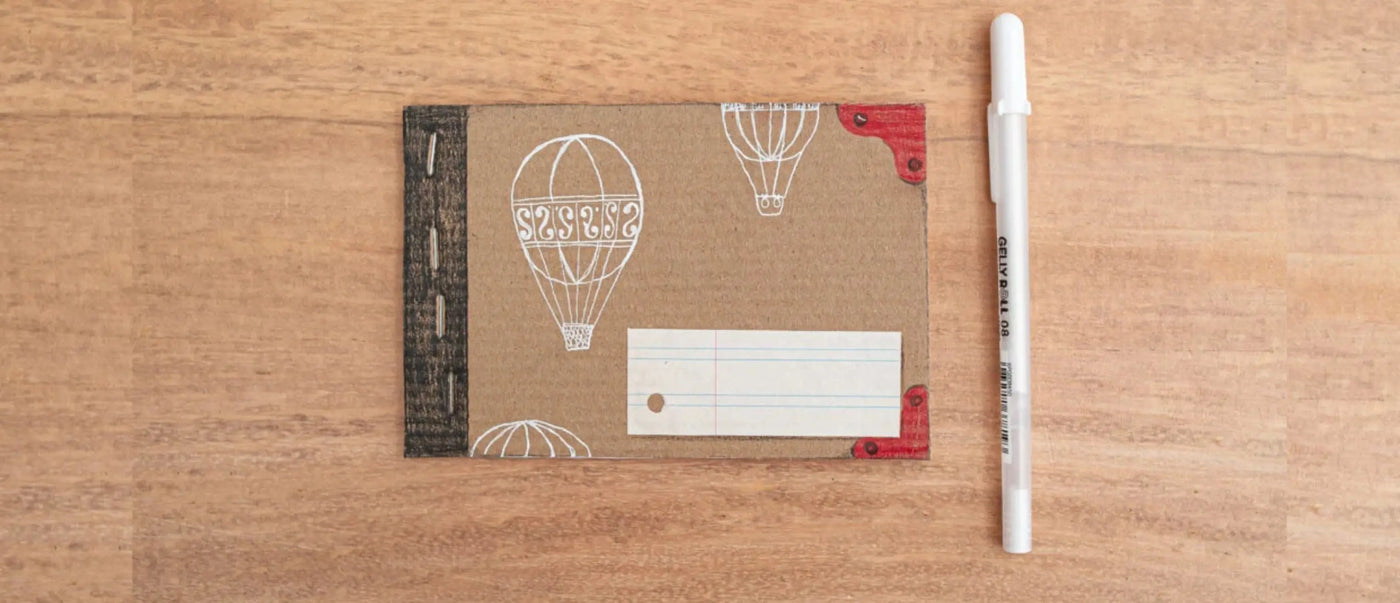Crear libretas o cuadernos reciclados