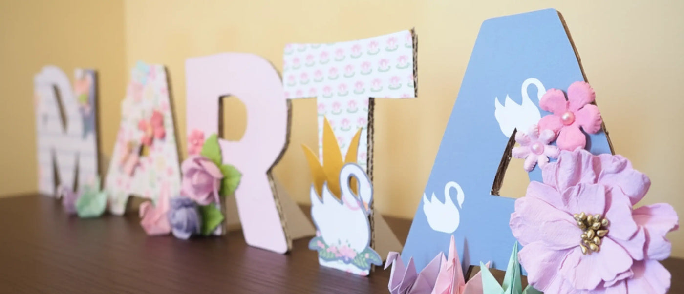 Ideas Home Decor Decoración Letras con Artemio