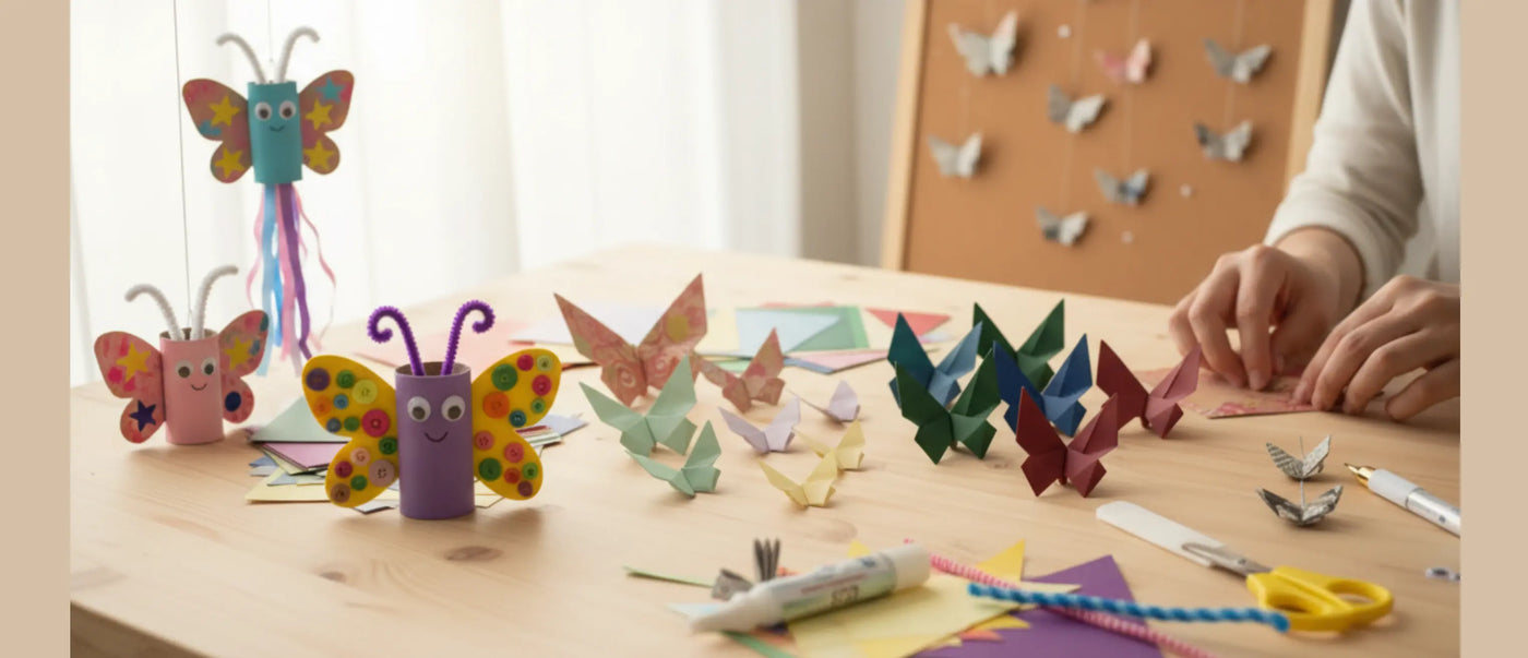 Manualidades con mariposas: Ideas fáciles y creativas