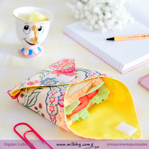 Tutorial de Costura Creativa: Funda para Sandwich