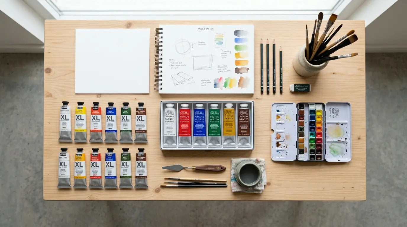 ¿Qué Técnica de Bellas Artes Elegir? Guia para Empezar