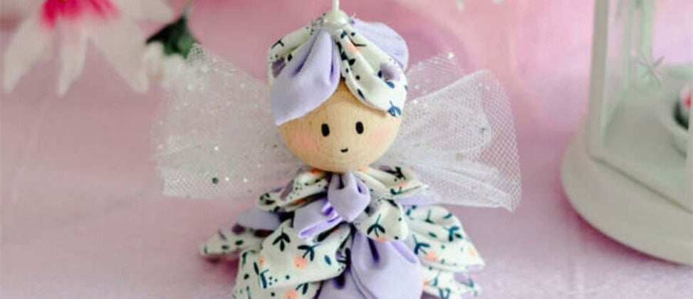 Cómo hacer hadas de Navidad para decorar paso a paso
