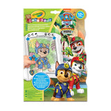 libro para colorear patrulla canina crayola