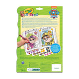 libro para colorear infantil patrulla canina crayola