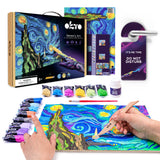 Pintura em barro 3D OKTO Noite Estrelada