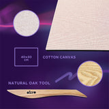 Pintura em barro 3D OKTO Noite Estrelada