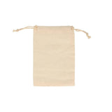 sacos de lona con cordon artemio 9x11,5 cm