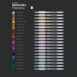 Set de 20 Colores Metallic Decogel 1.0 (1)