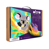 set de arcilla creativa para niños OKTO 3D con diseño de Koala