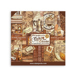 Set Scrap 10 Hojas Coffee & Chocolate