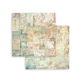 Set 10 Papeles de Scrap Backround 20x20 Brocante Antiques Stamperia (1)