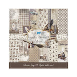 Set 14 Papeles Scrap 30x30 Wizarding Adventure II
