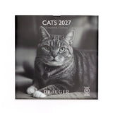 708 Calendario Gde. Gatos B&N 2027