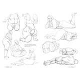 Anatomía artística 4: Grasas y pliegues de la piel (3)