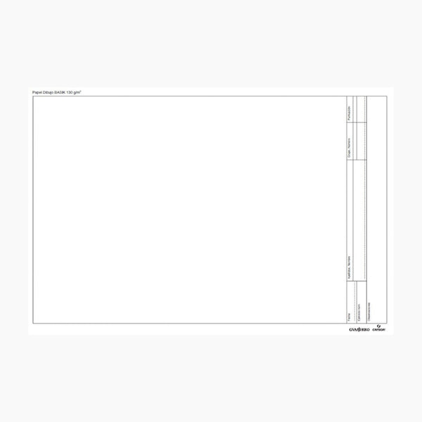 hojas de dibujo basik guarro recuadro