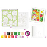 set pintar por numeros comida kawaii maped