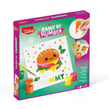 pintar por numeros infantil yummy kawaii maped