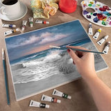 Kit Lienzo Pintar Acrílico Playa Hampton Royal & Langnickel (3)