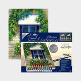 Kit Lienzo Pintar Acrílico Ventana Europea de Royal & Langnickel