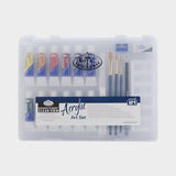 Maletín de Pintura Acrílica 21 piezas de Royal & Langnickel