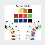 Maletín de Pintura Acrílica 21 piezas de Royal & Langnickel (4)