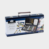 Maletín de Madera de Pintura Acrílica 25 piezas