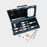 Maletín de Madera de Pintura Acrílica 25 piezas (1)