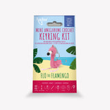 kit llavero amigurumi flamingo dmc