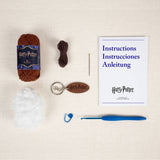contenido caja harry potter sombrero seleccionador amigurumi