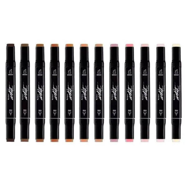 Estuche 12 Rotuladores Skin Colors Alex Bog