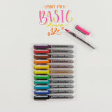 Set 12 Rotuladores Lettering BrushMarker Pro Básicos Karin (3)