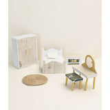 set habitacion compelto figuras de papel mache decopach