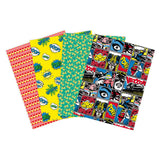 papeles superheroes decopatch