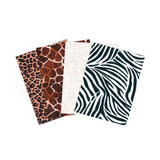 set de 4 papeles decopatch animal