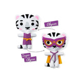 tigresa de fieltro avenue mandarine peluche