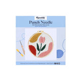 kit punch needle diseño tulipán figured art