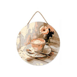 pintar por numeros madera morning coffee
