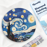 kit noche estrellada figured art pintar con diamantes