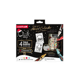 set de rotuladores chalk marker uni ball calendarios de adviento