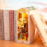Maquete de suporte para livro Sunshine Town Robotime