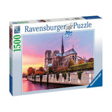 Puzzle 1500 Piezas Notre Dame Atardecer Ravensburger