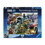 Puzzle 1000 Piezas The Mandalorian and Grogu Ravensburger