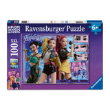 puzzle ravensburger guerreras k-pop 100 piezas XXL