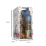 medidas book nook paris francia revel