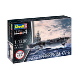 maqueta uss enterprise cv-6 revell