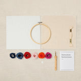 Punch Needle Kit Flores DMC (2)