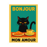 pintar por numeros gato negro bonjour