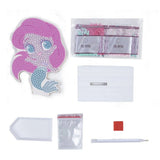 diseño sirenita ariel crystal art diamond painting