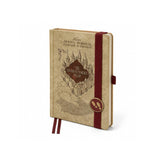 CUADERNO A5 LUXE HARRY POTTER MAPA DEL MERODEADOR